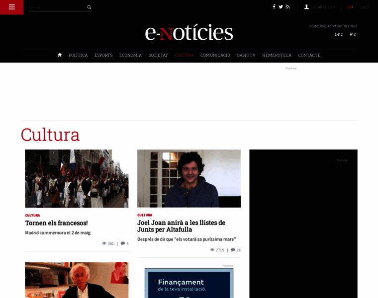 Cultura.e-noticies.cat thumbnail Cultura.e-noticies.cat thumbnail