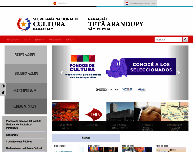 Cultura.gov.py thumbnail Cultura.gov.py thumbnail