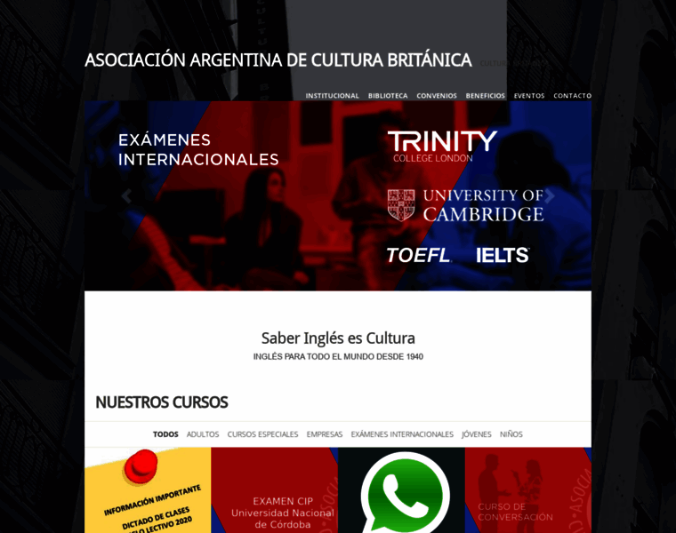 Culturabritanicacba.org.ar thumbnail