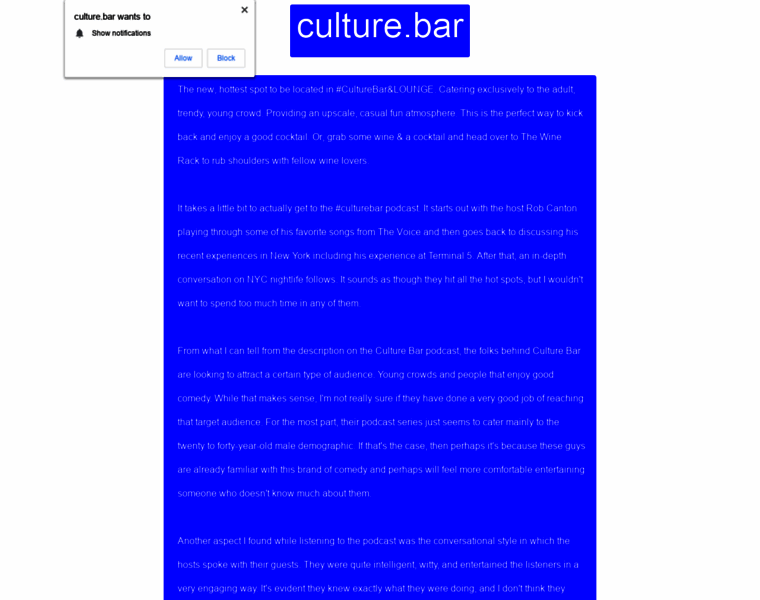 Culture.bar thumbnail