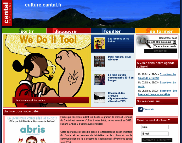Culture.cantal.fr thumbnail