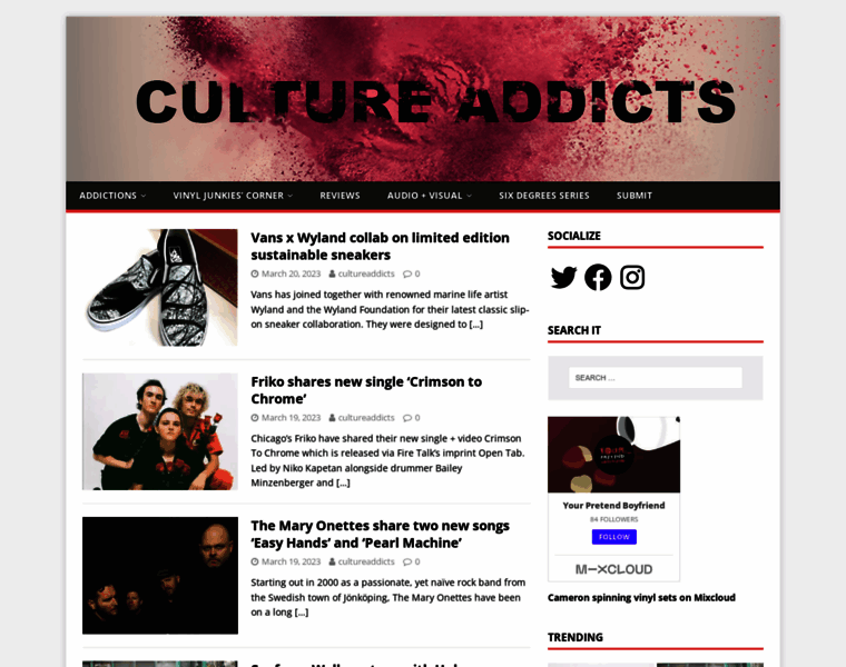 Cultureaddicts.com thumbnail