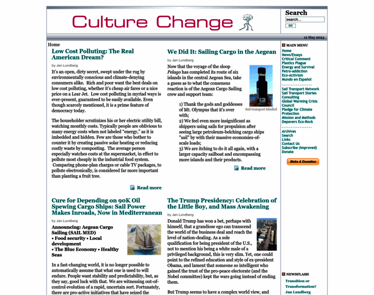 Culturechange.org thumbnail