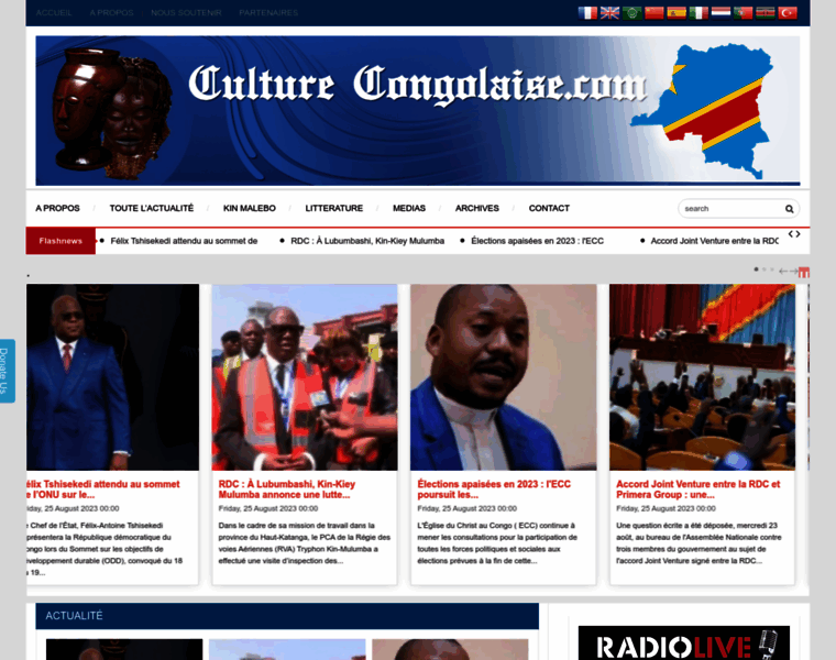 Culturecongolaise.com thumbnail
