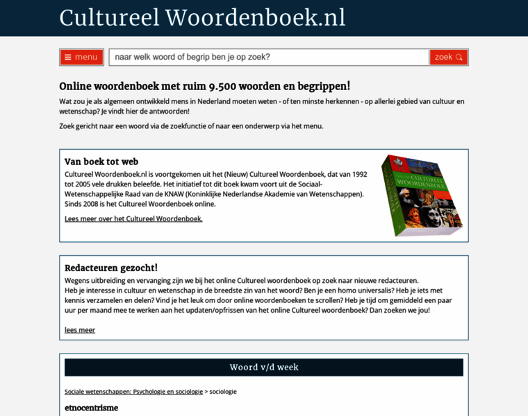 Cultureelwoordenboek.nl thumbnail