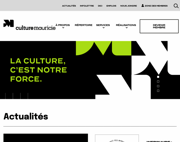 Culturemauricie.ca thumbnail