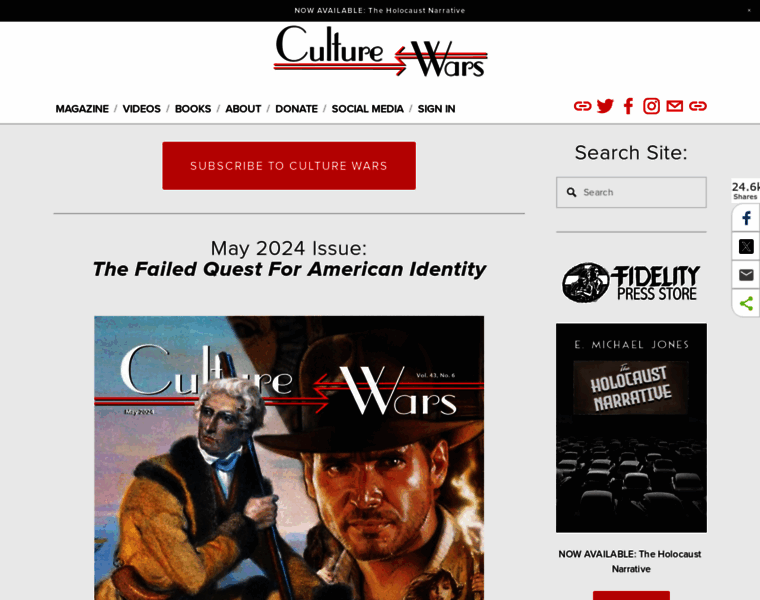 Culturewars.com thumbnail
