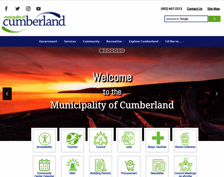 Cumberlandcounty.ns.ca thumbnail