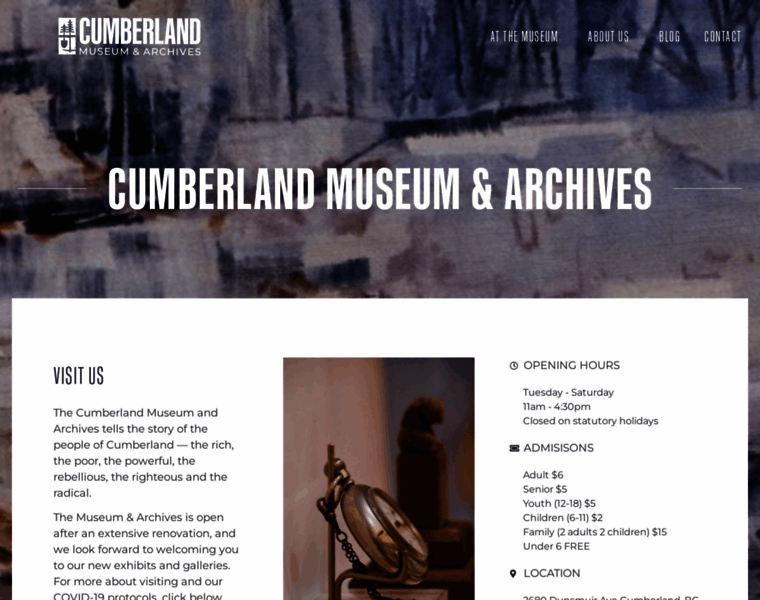 Cumberlandmuseum.ca thumbnail