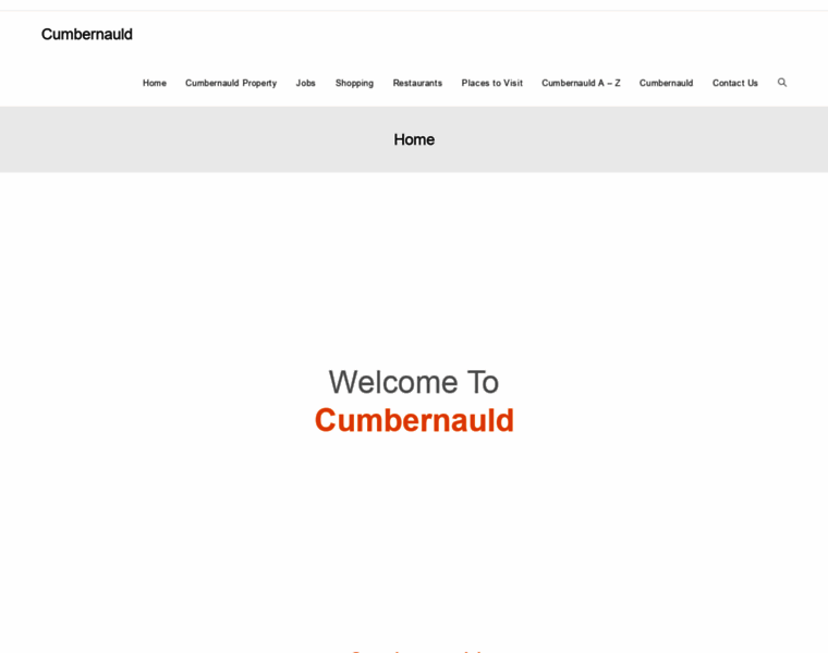 Cumbernauld.com thumbnail