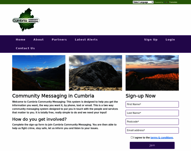 Cumbriacommunitymessaging.co.uk thumbnail