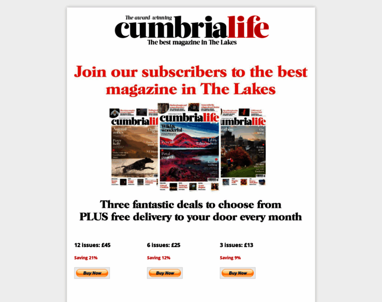 Cumbrialife.co.uk thumbnail