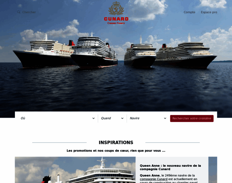 Cunard-france.fr thumbnail