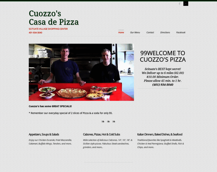 Cuozzospizza.com thumbnail