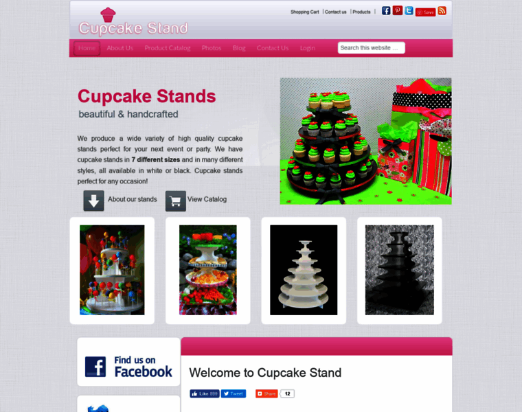 Cupcake-stand.com thumbnail
