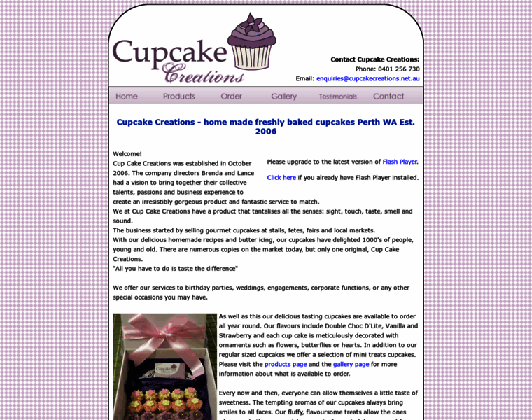 Cupcakecreations.net.au thumbnail