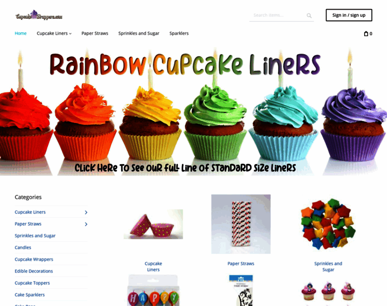 Cupcakewrappers.com thumbnail