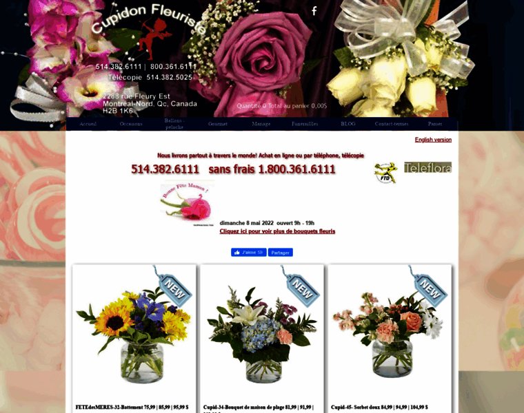 Cupidon-fleuriste-florist.com thumbnail