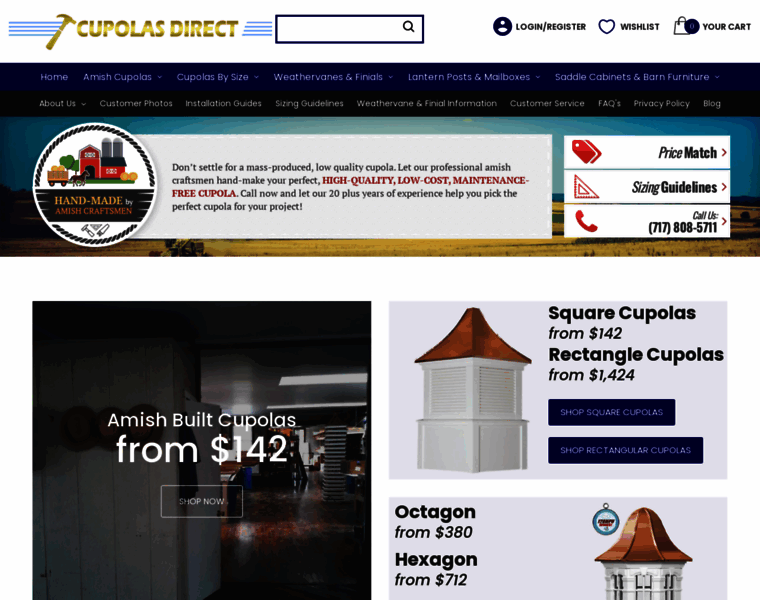 Cupolasdirect.com thumbnail
