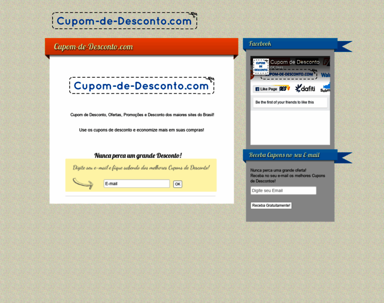 Cupom-de-desconto.com thumbnail