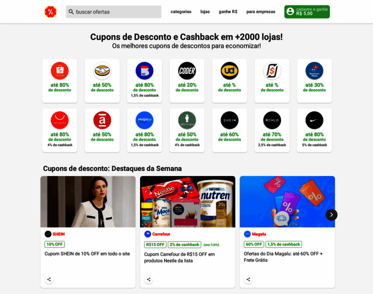 Cuponeria.com.br thumbnail