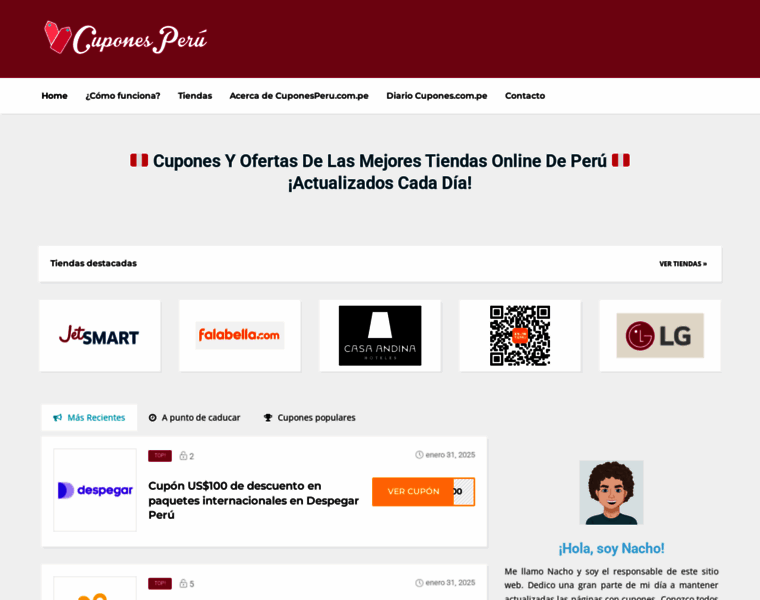 Cuponesperu.com.pe thumbnail