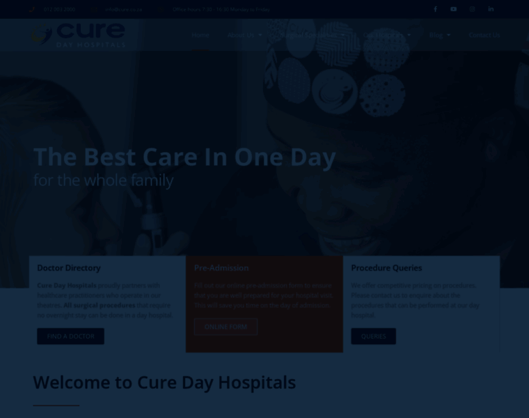 Cure.co.za thumbnail