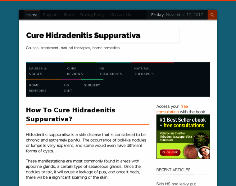 Curehidradenitis.com thumbnail