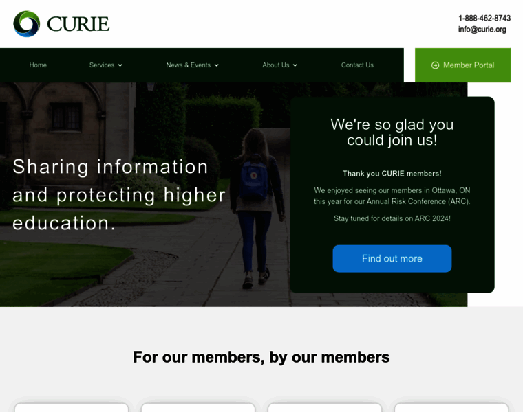 Curie.org thumbnail
