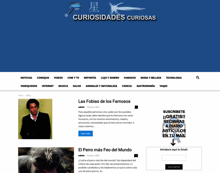 Curiosidadescuriosas.com thumbnail