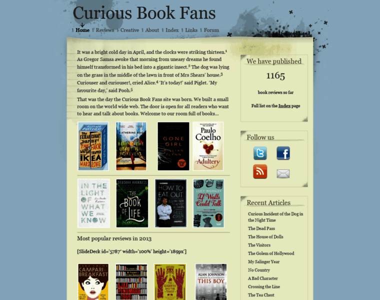 Curiousbookfans.co.uk thumbnail