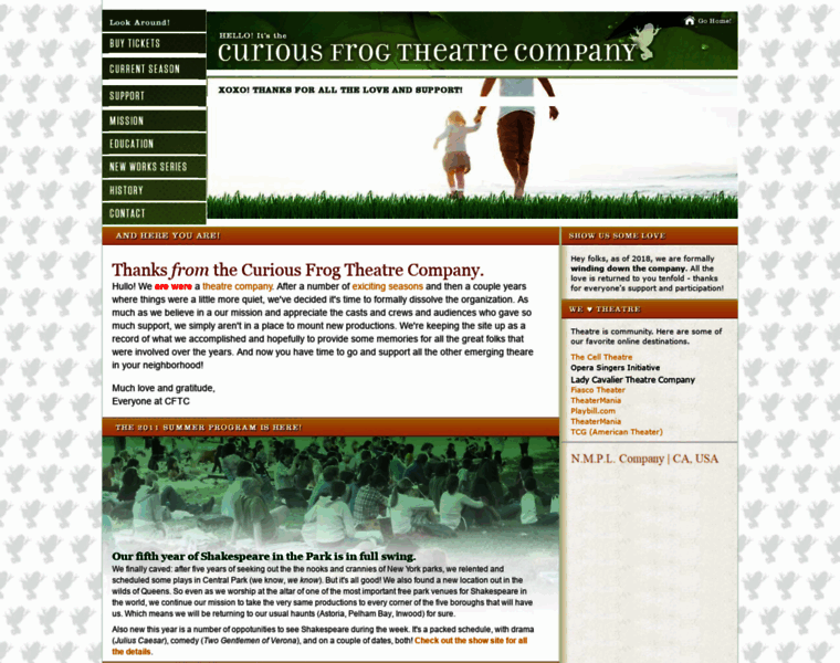 Curiousfrog.org thumbnail