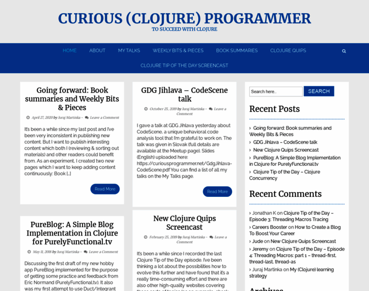 Curiousprogrammer.net thumbnail