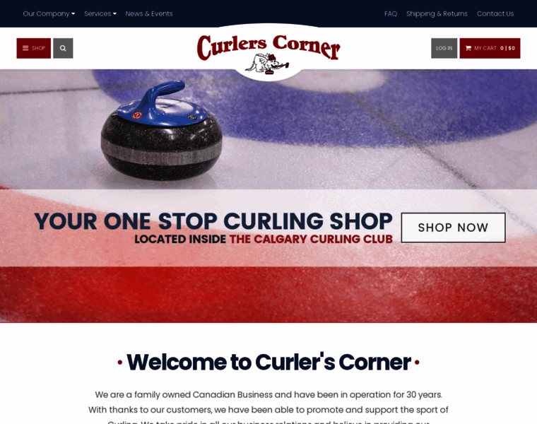 Curlerscorner.com thumbnail