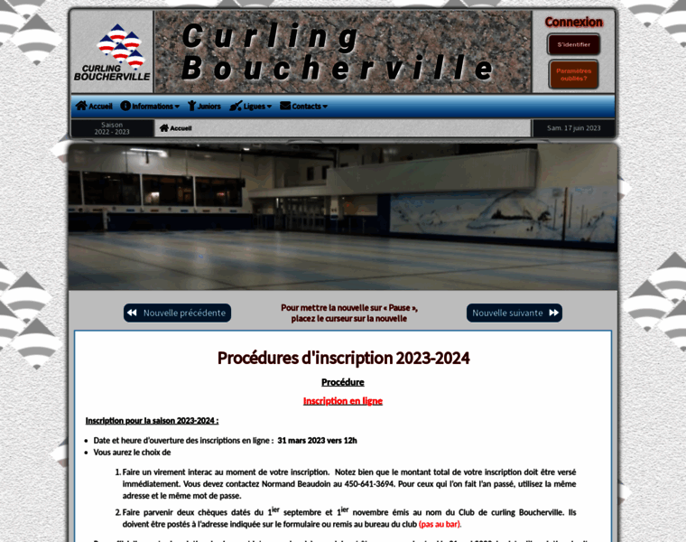 Curlingboucherville.com thumbnail