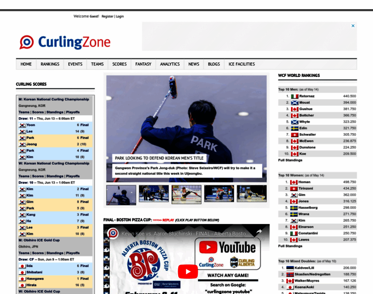 Curlingzone.com thumbnail