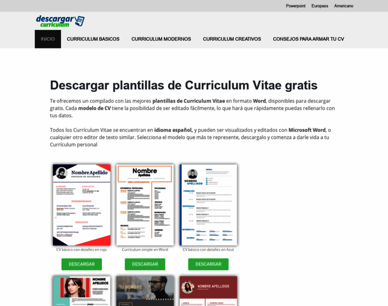 Curriculumvitaeonline.org thumbnail