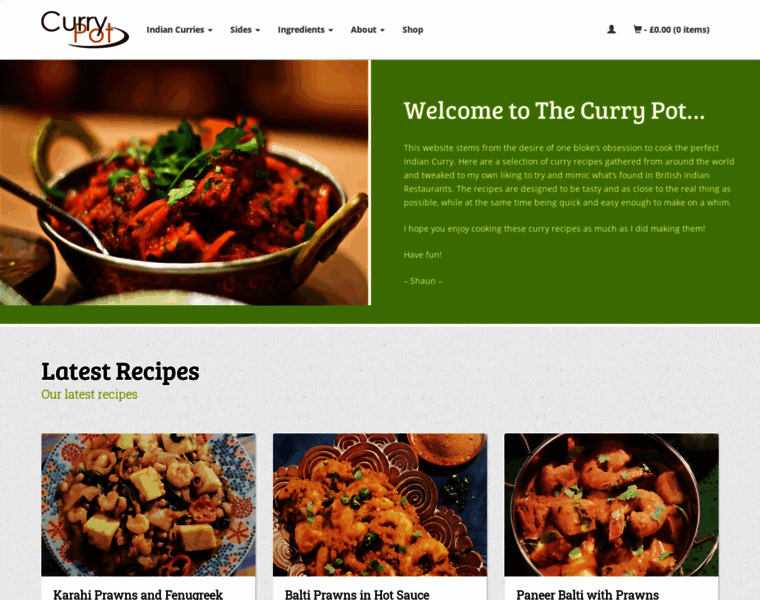 Curry-pot.com thumbnail