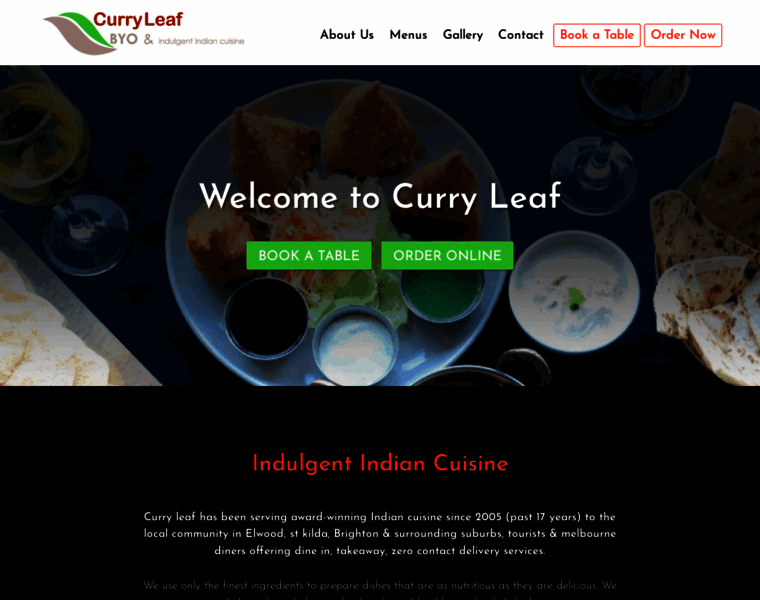 Curryleaf.com.au thumbnail