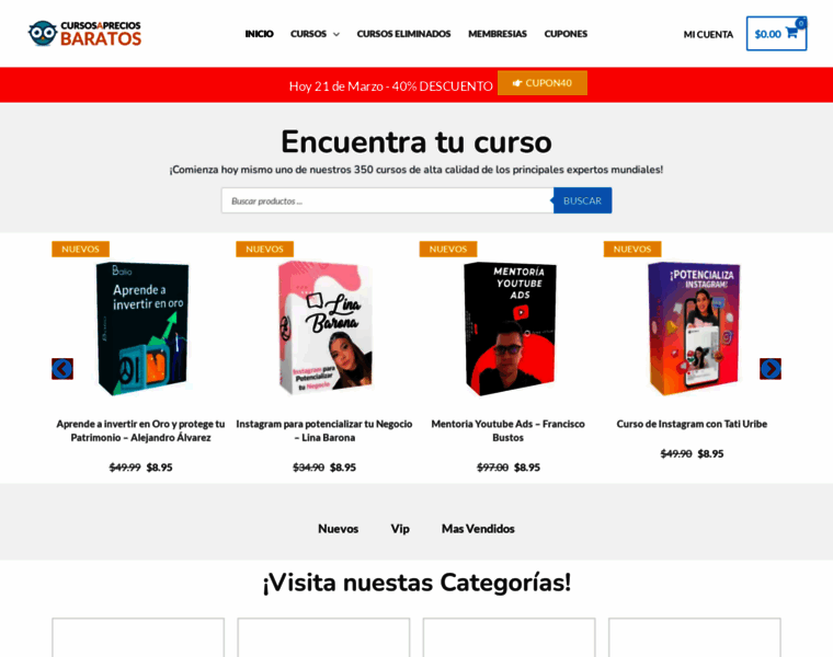 Cursosapreciosbaratos.com thumbnail