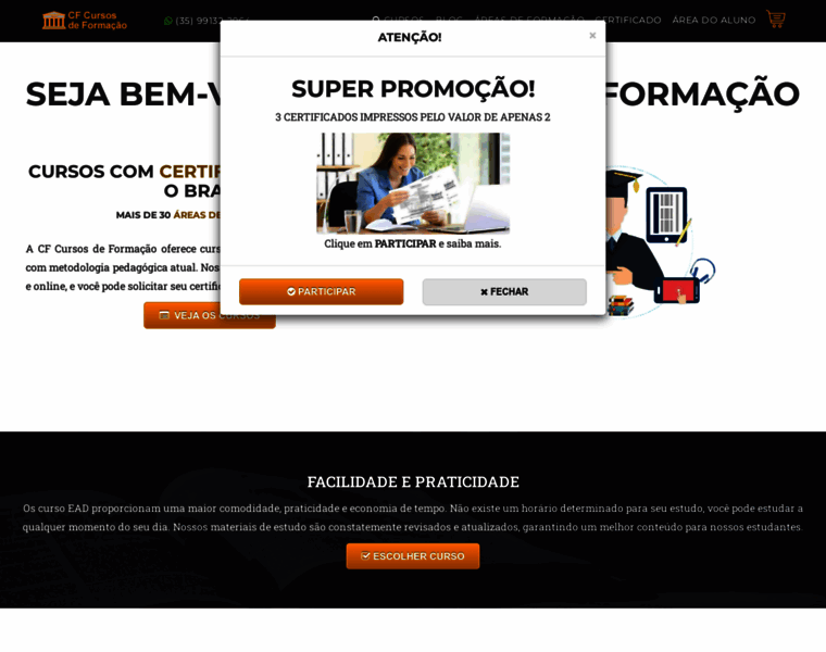 Cursosdeformacao.com.br thumbnail