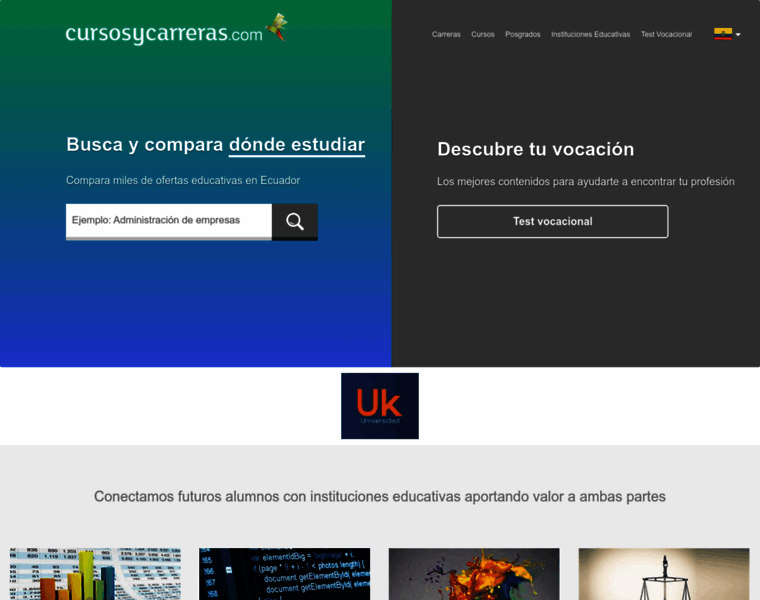 Cursosycarreras.com.ec thumbnail