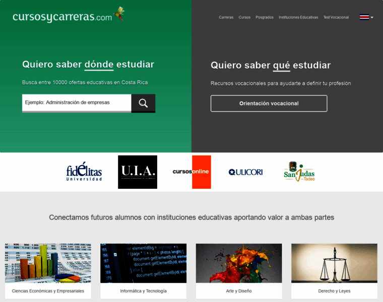 Cursosycarreras.cr thumbnail