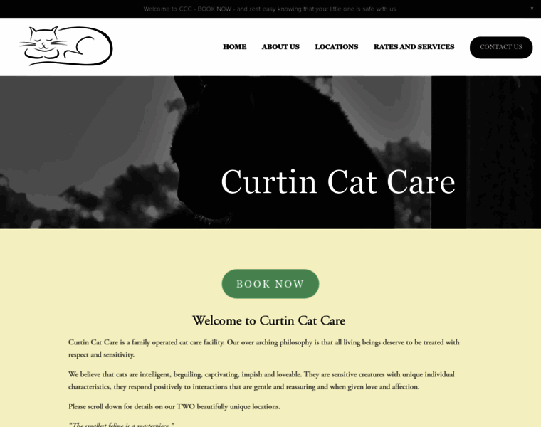 Curtincatcare.com thumbnail