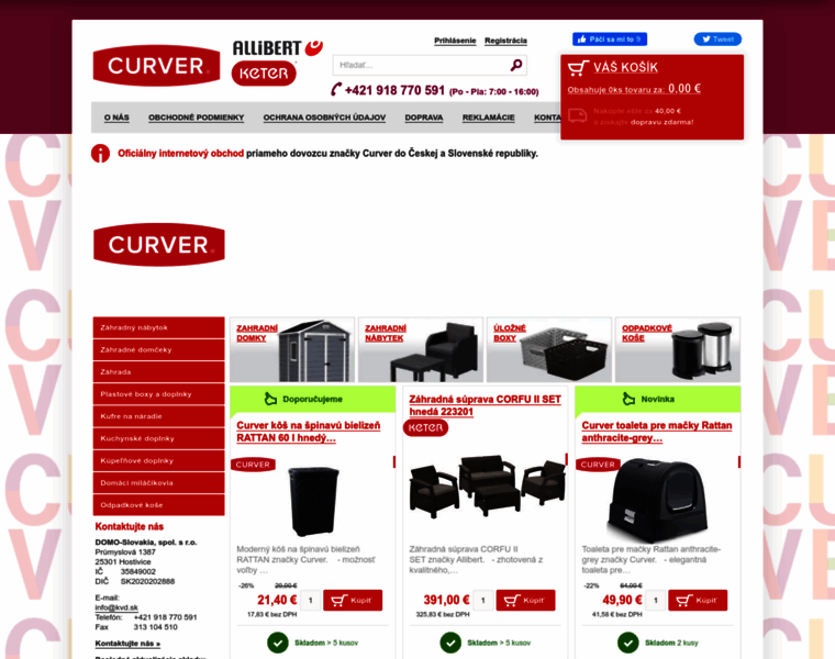 Curver-shop.sk thumbnail