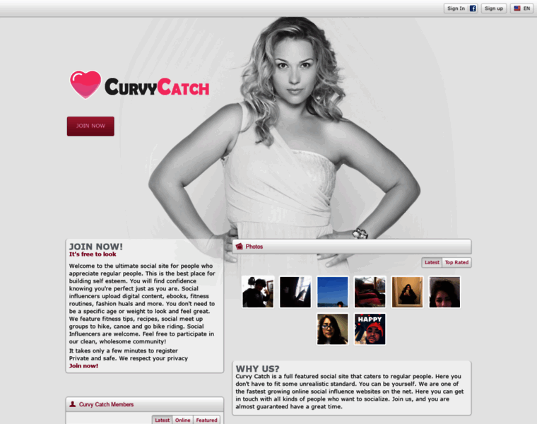 Curvycatch.com thumbnail