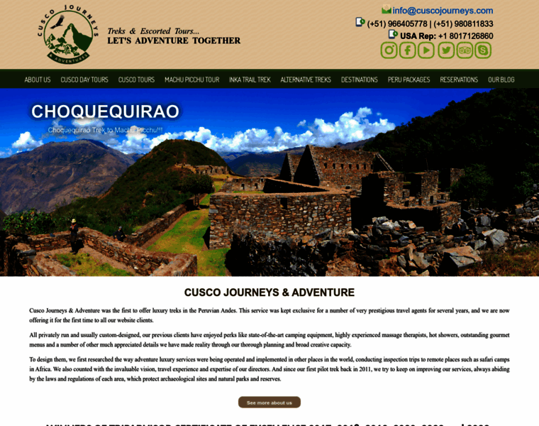 Cuscojourneys.com thumbnail