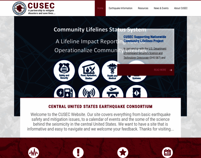Cusec.org thumbnail