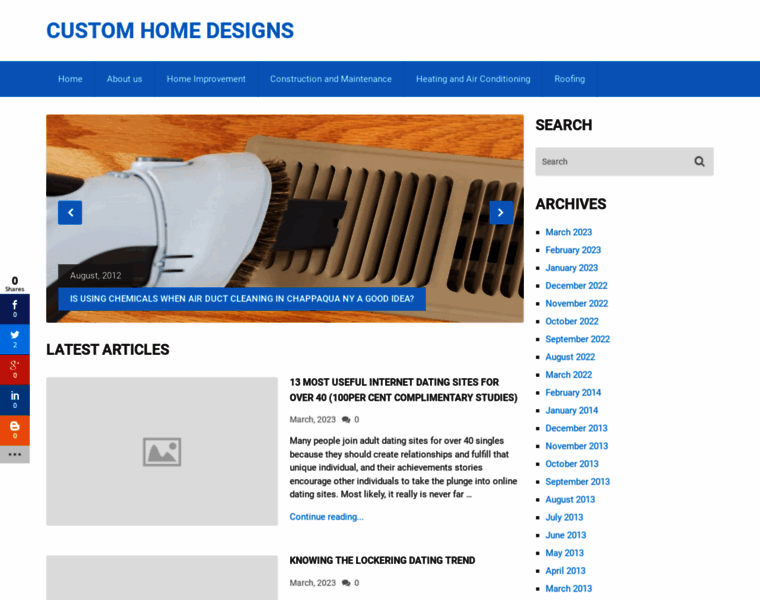 Custom-home-designs.net thumbnail