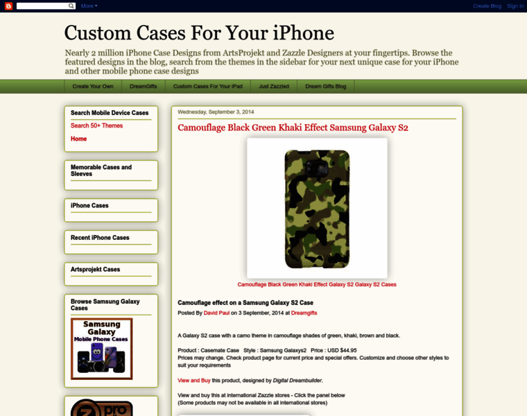 Custom-iphone-cases.blogspot.fi thumbnail